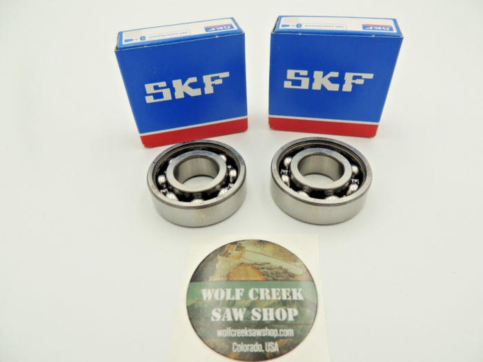 SKF OEM crankshaft bearings for Husqvarna 181 281 288 394 395 3120 K1250 NEW