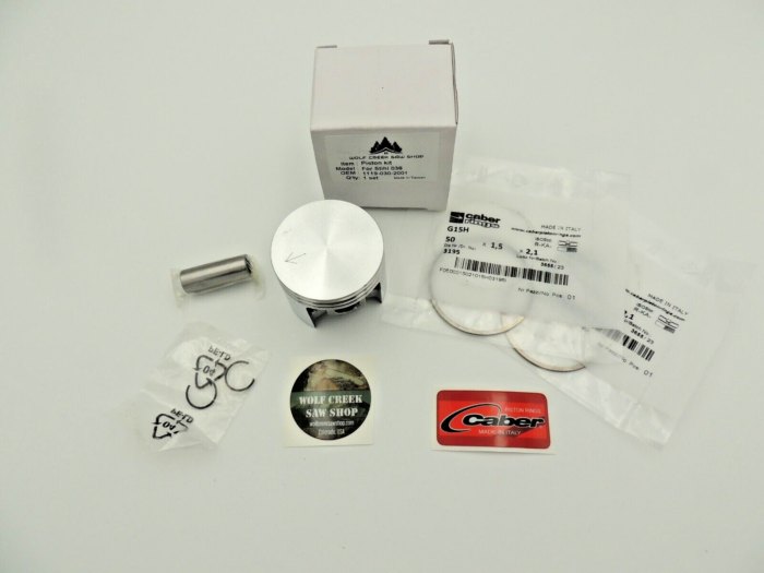 Piston kit with Caber rings for Stihl 038, 038 Super 50mm - Image 3