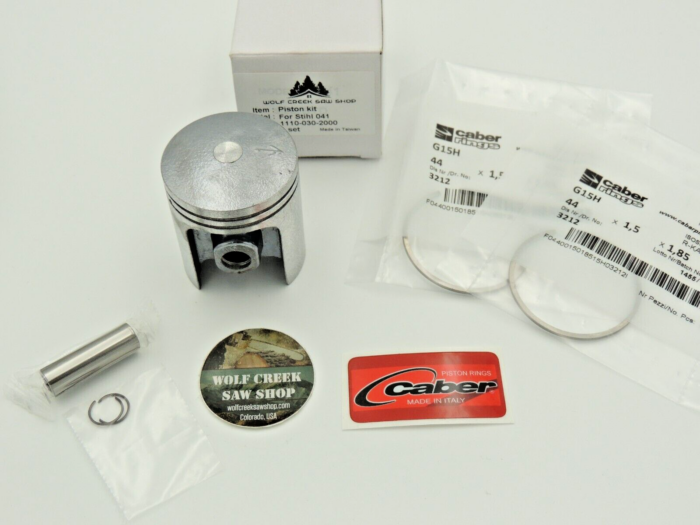 Piston kit with Caber rings for Stihl 041 44mm